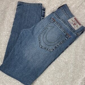 True religion mens slim jeans size 36 inseam 34.